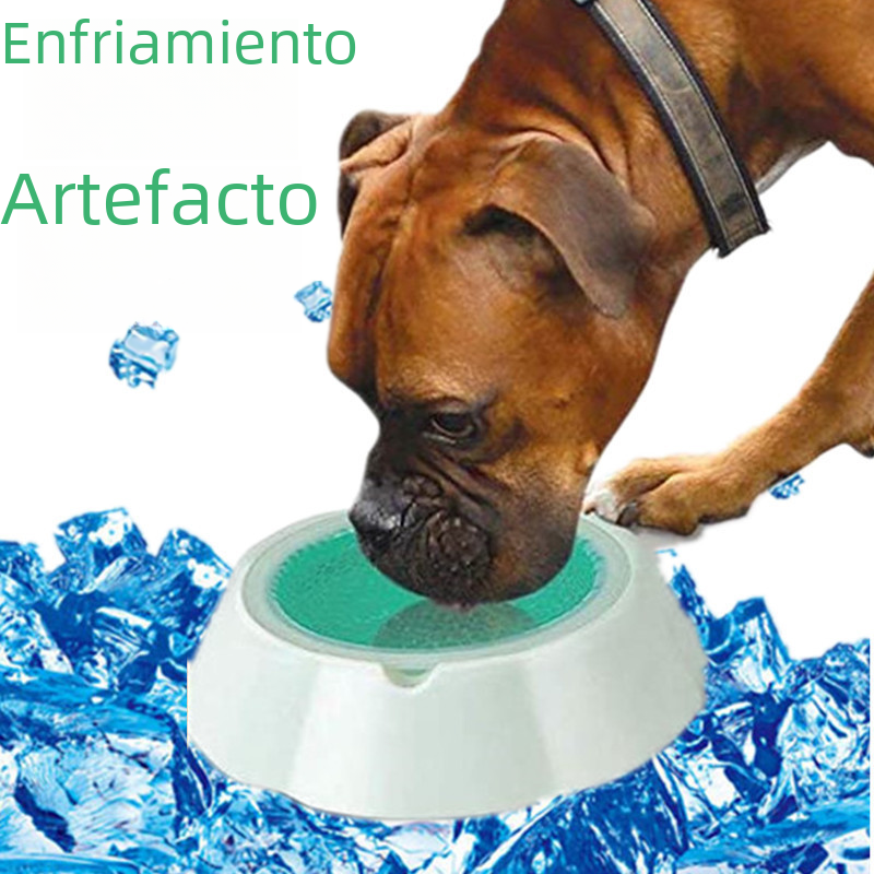 Summer Cooling Pet Bowls for Dogs and Cats
